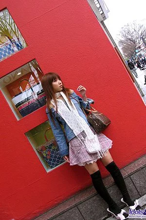 Cute looking Asian chick Ruri Idols is demonstrating her white full back panty up skirt