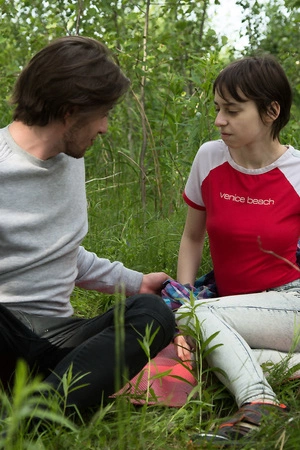 Short-haired skank Yagami Lil gets fucked outdoors