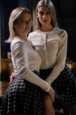 Religious beauties Zazie Skymm and Tiffany Tatum dive deep into their sexual desires