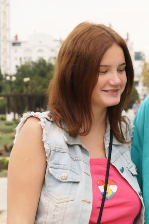 Amateur redhead teen with big boobs gets fucked balls deep