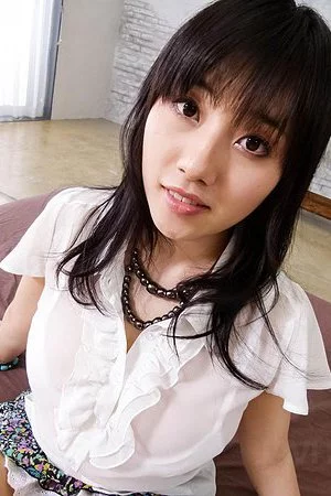 Busty doll Azusa Nagasawa is pleasing two dicks orally and vaginally and getting loads of cumshots