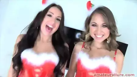 Horny Riley Reid and one more sexy slut suck and fuck dick until full exhaustion