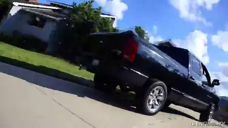 Abby Cross is getting it on with a huge dick and she ends up being creampied for the first time.