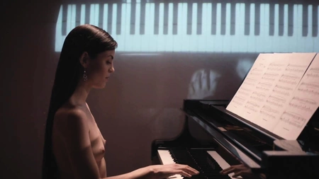 Beautiful petite babe gets passionately fucked