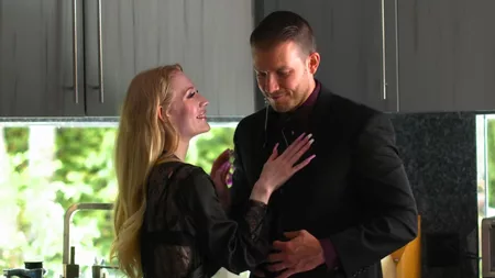 Emma Starletto gets eaten out and shagged all over the house