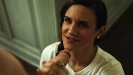 Penny Barber gets eaten out and screwed in the kitchen