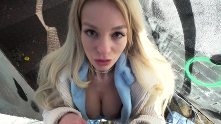 Kaira Kampen sucks firm cock and gets properly fucked in POV