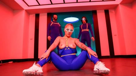 Blonde-haired nymph Gypsy Rose gets properly fucked in threesome