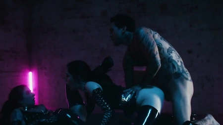 Wild bitches in latex get fucked good and proper