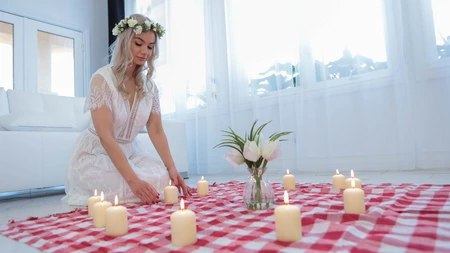 Angelica Coralvine gets eaten out and screwed by her stepson