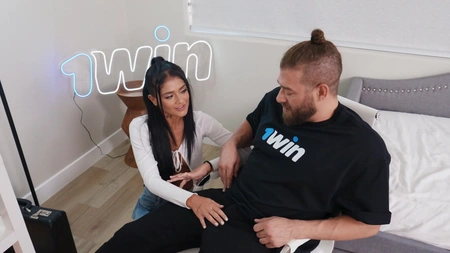 Tanned brunette Ryan Reid demonstrates her excellent cock pleasing skills