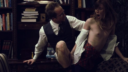 Alaina Dawson gets fucked hard through the hole in her pantyhose