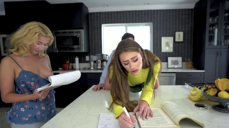 Great taboo XXX scene with Lilith Moaningstar and Mackenzie Mace