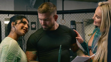 Yasmina Khan and Ali Rose pleasuring tattooed dude in all possible ways